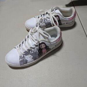 Custom Size 7 To 7 1/2 Demon Slayer Girls Shoes